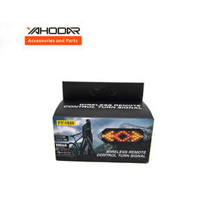 Luz LED de señal de giro de bicicleta con carga USB, Control remoto inalámbrico inteligente, accesorio de repuesto para bicicleta, luz trasera - Product Image 4
