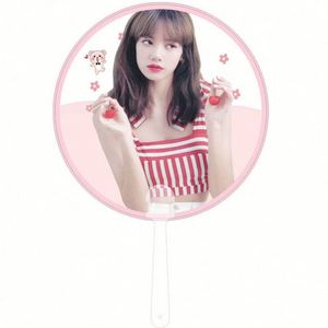 Éventail en PVC transparent imprimé pour concert Bangtan Boys Map of the Soul 7, vente en gros - Product Image 1