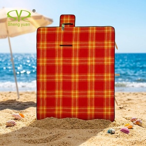 Tappetino Pieghevole da Campeggio e Picnic per Esterni, Impermeabile, Multiuso, per Dormire, Anti-umidità, <span class=keywords><strong>Coperta</strong></span> a Quadri per Neonati - Product Image 1