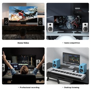 Loa Bluetooth Midiplus MI3 V2 Active Monitor 3 inch, đa phương tiện, để bàn, HIFI chuyên nghiệp, có đèn LED RGB, dùng cho sân khấu - Product Image 3