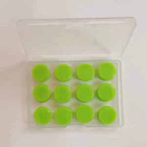 سدادات أذن سيليكون معبأة في علبة للسباحة والاستحمام، مقاومة للماء ومضادة للضوضاء، سدادات أذن عازلة للصوت من الفوم - Product Image 6