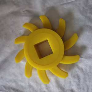 ओम कस्टम ग्रिमी मोती पोलीयुरेथेन स्टार 12 उंगली 10 फिंगर पॉली स्टार डेस्टोनर इंजेक्शन प्लास्टिक मॉडलिंग - Product Image 3