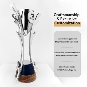 Trofeo Personalizzato in Metallo Stampato in <span class=keywords><strong>3D</strong></span> - Premio di Alta Gamma per Competizioni di Squadra e Regali Promozionali Aziendali - Product Image 2