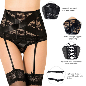 Jarretelles sexy en dentelle pour femmes, lingerie de haute qualité, culottes, jarretelles, grandes tailles, pour femmes - Product Image 1