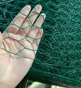 <b>Plastic</b> Coated Hexagonal Wire Mesh Corrosion Resistant Twist Net For Farm <b>Enclosure</b> Garden Isolation Construction Use - Product Image 3
