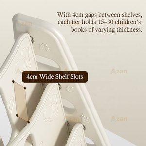 Étagère simple multifonctionnelle orientée vers l'avant, 3 niveaux, <span class=keywords><strong>présentoir</strong></span> de livres <span class=keywords><strong>Montessori</strong></span> pour la chambre d'enfant, la salle de jeux - Product Image 5