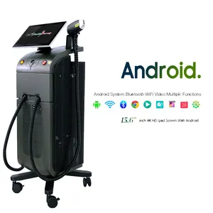 60% de réduction! Triple vague glace titane platine/755 1064 808nm diode laser épilation/alexandrite laser épilation machine