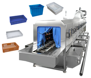 เครื่องซัก<span class=keywords><strong>ก</strong></span>ล่องพลาสติ<span class=keywords><strong>ก</strong></span>แบบความดันสูงเครื่องล้างลังไ<span class=keywords><strong>ก</strong></span>่กล่องหมุนเวียนเครื่องทำความสะอาด - Product Image 3