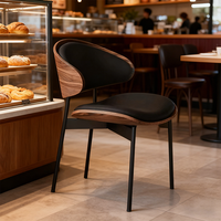Chaises de salle à manger et canapé en bois durables et modernes pour la chambre à coucher, la salle à manger, l'hôtel, le salon, usage commercial