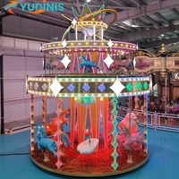Équipement d'attractions de fête foraine, manège de luxe pour 12 personnes, manège de rêve pour parc
