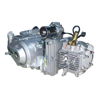 Lifan 140cc 150cc moteur horizontal monocylindre CDI 4 temps embrayage automatique moteur de démarrage électrique à 5 vitesses
