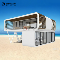 Maison cabine préfabriquée de luxe Cabine mobile Confort et mobilité pour des expériences de vie inégalées Maisons Pod