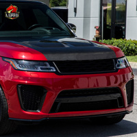 Capot de capot en Fiber de carbone de Style SVR pour Land Rover Range Rover Sport capot de moteur en Fiber de carbone 2013-2020