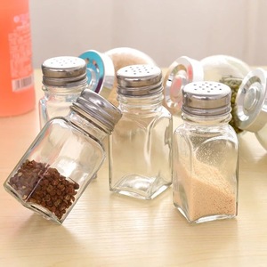 Meilleur vendeur de moulin à épices, poivre et sel avec pot en verre de 80 ml - Product Image 1