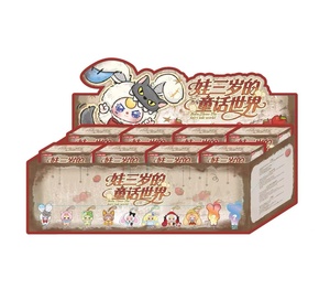 Nueva llegada en stock: Colgante de peluche de la serie Baby Three Fairy Tale World, bonito llavero de dibujos animados, amuleto para bolso, juguete de regalo. - Product Image 1