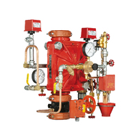 Katup Deluge DV-5A Sistem Sprinkler Pemadam Kebakaran Besi Ulet Epoksi Katup Alarm Deluge Fleksibel DN50-DN200 untuk
