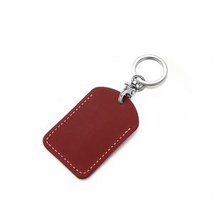 Nouveau porte-clés en cuir véritable pour bus et voiture, étui pour carte d'identité, porte-clés en cuir pour carte de campus - Product Image 6