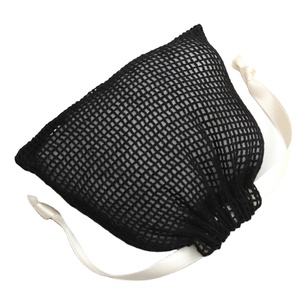 Sac cadeau en maille avec cordon de serrage, logo personnalisé, vente en gros, pochette en maille métallique pour bonbons, fournisseur direct d'usine - Product Image 1