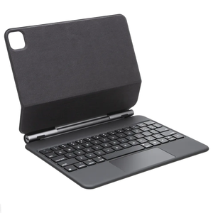 Étui pour clavier <span class=keywords><strong>rechargeable</strong></span> sans fil en cuir PU avec pavé tactile pour iPad <span class=keywords><strong>11</strong></span> pro et 10.9 pouces - Product Image 3