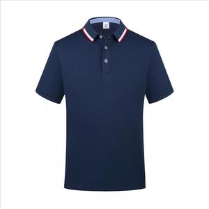 Polo de manga corta para hombre al por mayor, camiseta estampada a la moda europea y americana con bordado para jóvenes, estampado informal con logotipo personalizado - Product Image 3