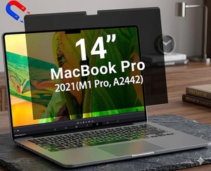 ฟิล์มกันรอยแบบแม่เหล็กสำหรับ MacBook Pro M1 14.2 นิ้ว ปี 2021  แบบถอดได้ - Product Image 1