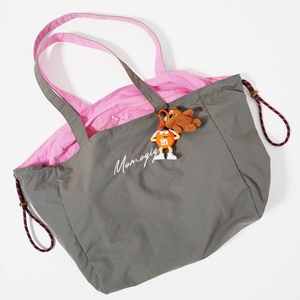 <b>Large</b> Capacity Reversible <b>Canvas</b> Tote <b>Bag</b> Water‑Proof Color Block Design Customizable For Daily Travel Shopping - Product Image 5