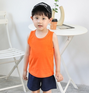 ODM OEM estate bambini senza maniche Top canottiera per adolescenti abbigliamento per bambini in cotone canotta per bambini - Product Image 5