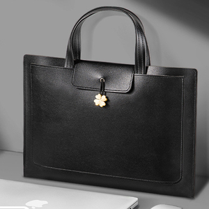 La mejor bolsa de ordenador portátil artesanal de 15 pulgadas, bolsa de trabajo de viaje de negocios, maletines de cuero para hombres - Product Image 2