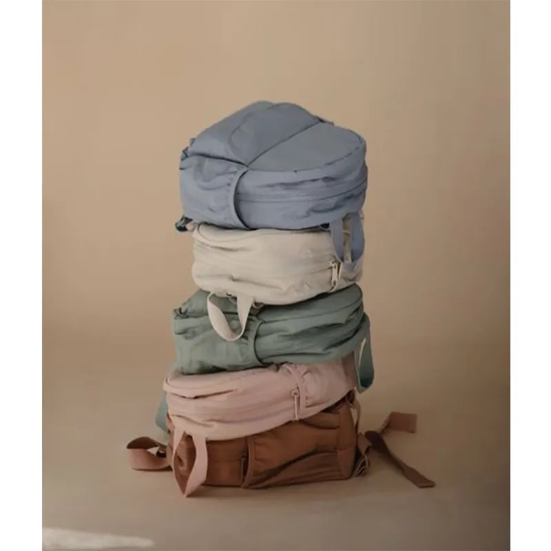 Mochila de nailon ligera personalizada para niños pequeños, mochila escolar impermeable para bebés
