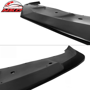 Compatible con Chevrolet Camaro V8 SS Z 2014-2015, Labio de Parachoques Delantero Estilo AS, Negro Sin Pintar - Product Image 4
