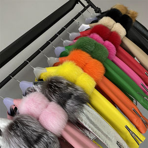 <span class=keywords><strong>Giacca</strong></span> in vera pelle di pecora personalizzata con vera pelliccia di volpe <span class=keywords><strong>giacca</strong></span> da <span class=keywords><strong>donna</strong></span> in vera pelle di montone ritagliata da <span class=keywords><strong>donna</strong></span> all'ingrosso - Product Image 4