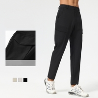 Pantalones Cargo de Senderismo para Hombre Yutuo, Personalizados, de Peso Medio, Ligeros, Transpirables, Duraderos, de Pierna Recta, Elásticos, con Múltiples Bolsillos