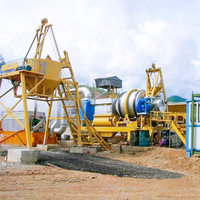 Centrale à asphalte portable de petite taille 50t/h
