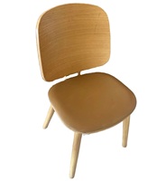Chine Shandong usine café mobilier café restaurant tables et chaise restaurant commercial flexion chaise en contreplaqué