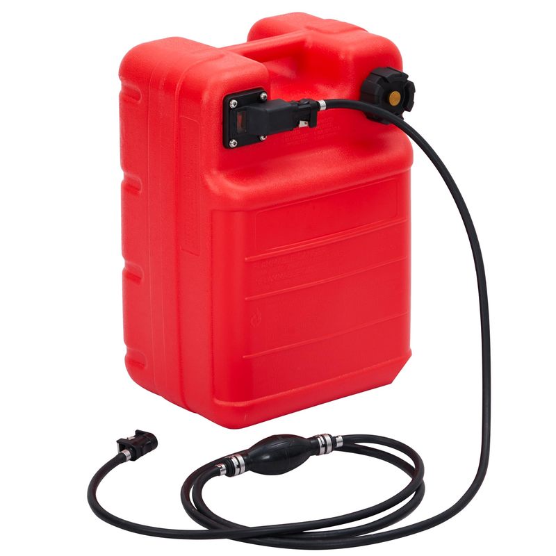 24L HDPE Red Marine Fuel Tank