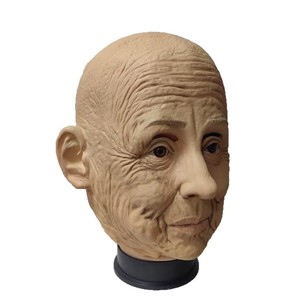 Máscara de Látex de Anciana, Material de Emulsión, Accesorio para Disfraz de Halloween, Accesorio para Fiesta DIY - Product Image 4