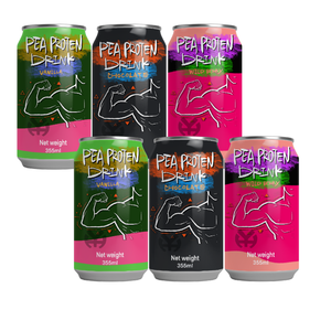 Bebida de Proteína de Guisante con Cacao y Bayas Silvestres, 355 ml, Lata de Aluminio, a Base de Plantas, Alta en Proteínas, Batido Post-Entrenamiento, Vegano, Sin Lácteos - Product Image 4