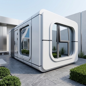 <span class=keywords><strong>Villa</strong></span> préfabriquée de luxe <span class=keywords><strong>avec</strong></span> <span class=keywords><strong>piscine</strong></span>, grandes fenêtres, idéale pour les complexes hôteliers ou les grandes familles, taille personnalisable disponible - Product Image 1