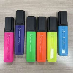 Marcadores Fluorescentes Jumbo de Punta Cuadrada, Colores <span class=keywords><strong>Pastel</strong></span> Brillantes, <span class=keywords><strong>Amarillo</strong></span>, Naranja, Rosa, Morado, Verde, Azul - Set - Product Image 4