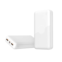 Power Bank 2026 Kualitas ABS+PC 10000-30000mAh 22.5W PD+QC 3.0 Pengisian Cepat 3 Output untuk Smartphone Menerima Logo dan Kemasan Kustom