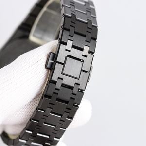 Reloj de pulsera artesanal de alta calidad, 41 mm, cerámica negra, movimiento mecánico, manecilla de las horas, correa de caucho, reloj deportivo de buceo - Product Image 4