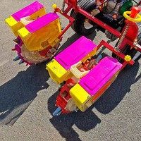 Semoir direct de précision à 2 rangs Petit semoir automatique pour maïs, maïs et engrais Semoir pour cacahuètes, soja