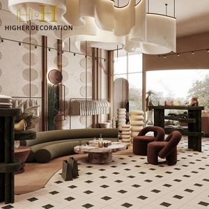 Conception d'intérieur de boutique de vêtements pour femmes, conception personnalisée de comptoir de caisse de boutique de vêtements, présentoirs de magasins de vêtements en gros - Product Image 1