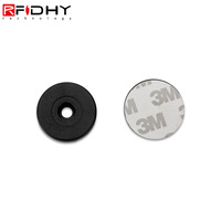 Étiquette NFC électronique miniature ISO14443A NTAG213 ABS RFIDHY 13,56 MHz Dia.30mm pour la patrouille et l'inspection des villes intelligentes
