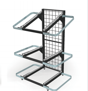 Estante Metálico Resistente <span class=keywords><strong>Redman</strong></span> para Barcos, Diseño Moderno de Tres Niveles con Paneles, Ideal para Supermercados - Product Image 1