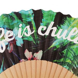 Vente flash - Éventail en bois personnalisé pas cher de bonne qualité pour la décoration et les cadeaux - Product Image 4