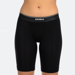 Elegante e confortevole da donna per tutti i giorni intimo modale Elastene Boyshorts mutandine Boxer intrecciati <span class=keywords><strong>senza</strong></span> sfregamento - Product Image 3