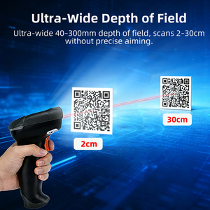 JIngxin Clothing Store Barcode Scanner Reads QR Code PDF417 <strong>Data</strong> Matrix Retail USB Wired Scanning Gun for POS System - Product Image 5