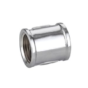 Conector Recto de Latón Cromado de 3/8 Pulgadas y 15 cm de Longitud para Tuberías de Cobre - Product Image 1