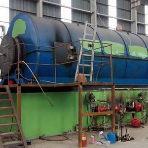 Máquina de pirólisis de caucho y aceite combustible para neumáticos continuos completamente automática de 20 toneladas - Product Image 6